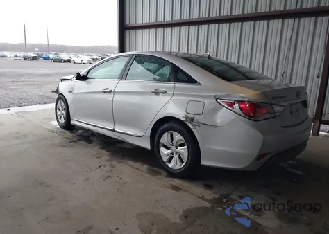 2014 Hyundai Sonata Hybrid из США, поврежденный, VIN KMHEC4A41EA116424